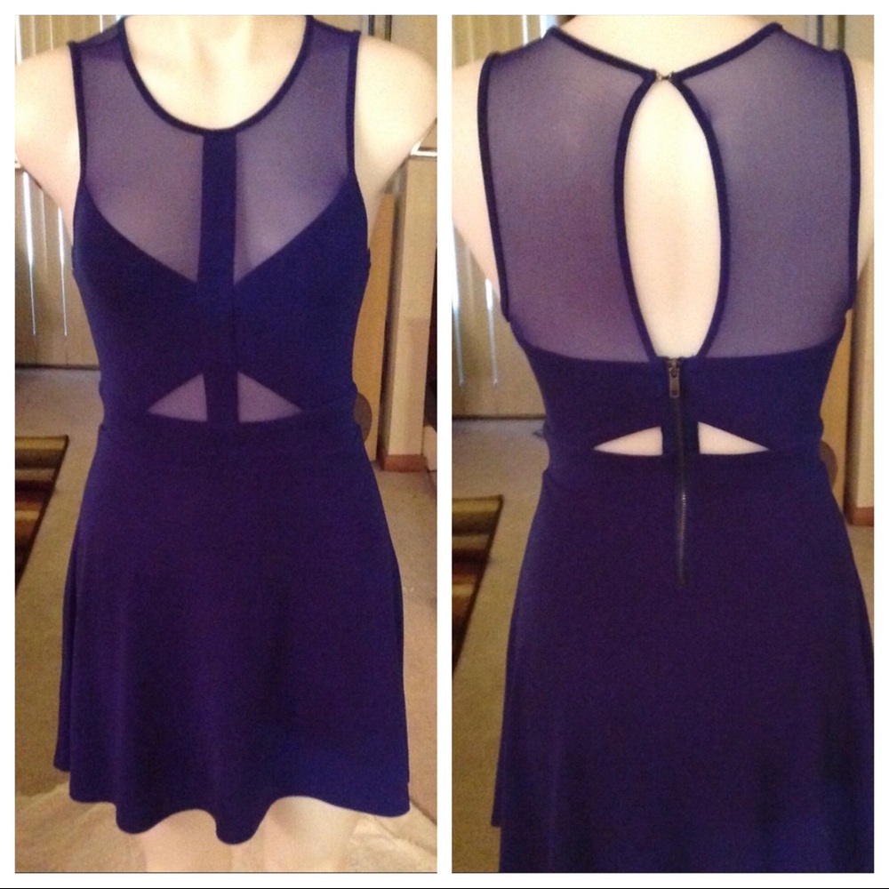 Women's dress by Silence Noise blue size XS